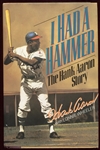 Hank Aaron Autographed Book PSA/DNA Certified