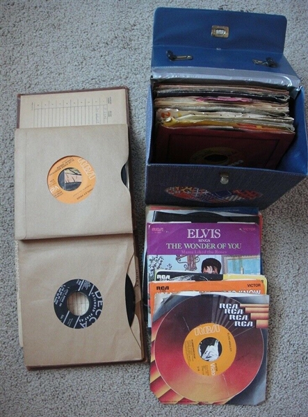1950s-70s 45 RPM Record Collection 110 records