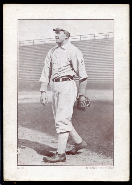 1910-12 Plow Boy Tobacco Cabinet Lange Chicago White Sox