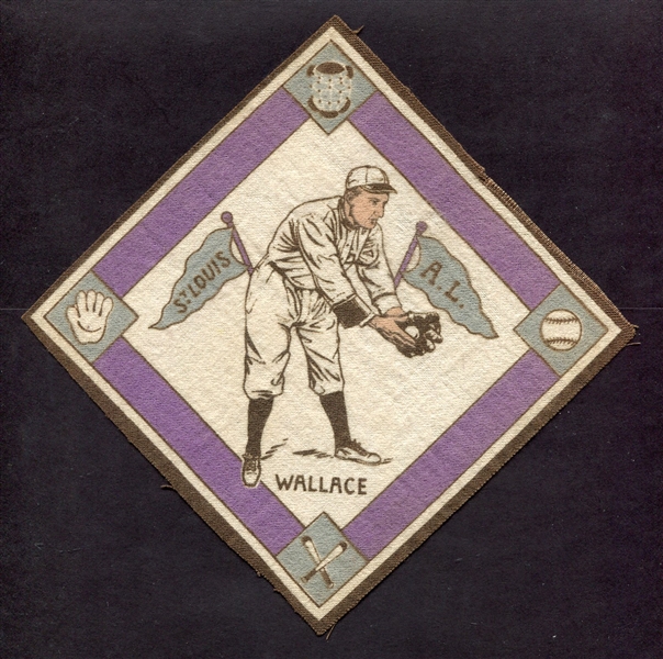 1914 B18 Blanket Bobby Wallace Purple Basepaths
