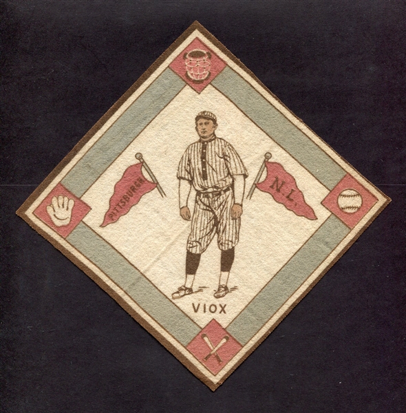 1914 B18 Blanket Jim Viox Red Pennants
