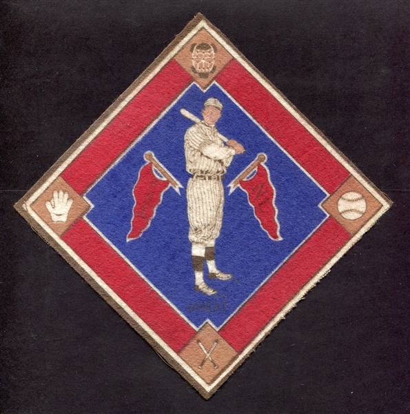 1914 B18 Blanket Zach Wheat Blue Infield