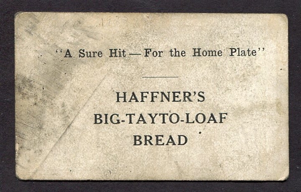 1922 Haffners Big-Tayto-Loaf Bread Owen Bush Detroit