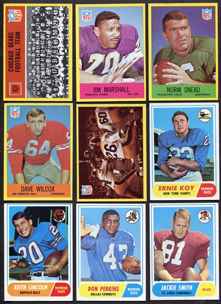 Philadelphia and Topps Football Lot of 15 Nicer Condition w/HOFers