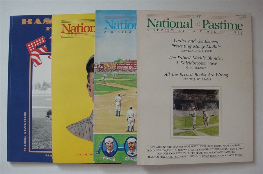 The National Pastime - 3 Issues plus Baseball For The Fun Of It