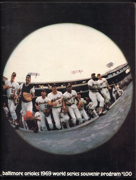 1969 World Series Program New York Mets vs. Baltimore Orioles