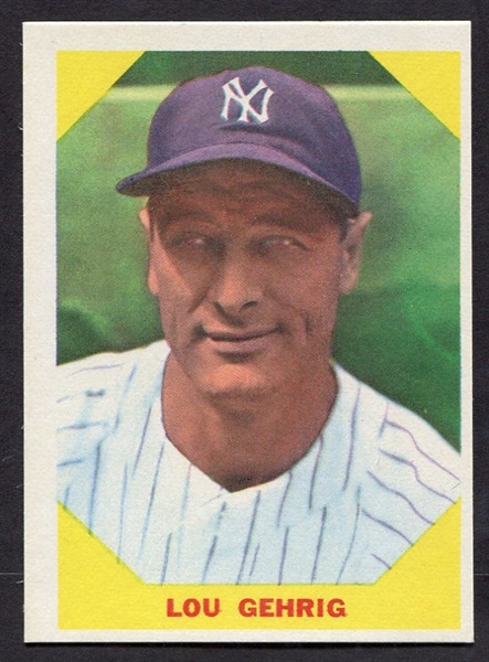 1960 Fleer #28 Lou Gehrig Nrmt
