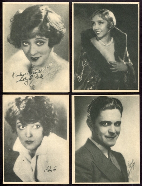 W618 1929 Kashin Actors & Actresses 11 Different
