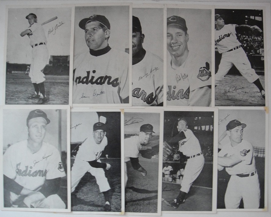 Lot Detail - Cleveland Indians Picture Pack Photos 1955-56 Lot of 24 ...
