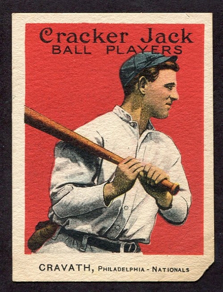 1915 Cracker Jack #82 Gabby Cravath Philadelphia