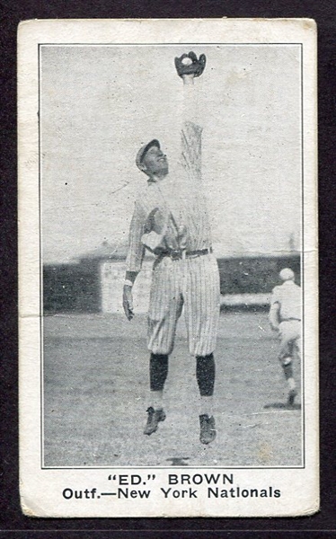 1921 Koesters Bread Ed Brown New York Giants VG