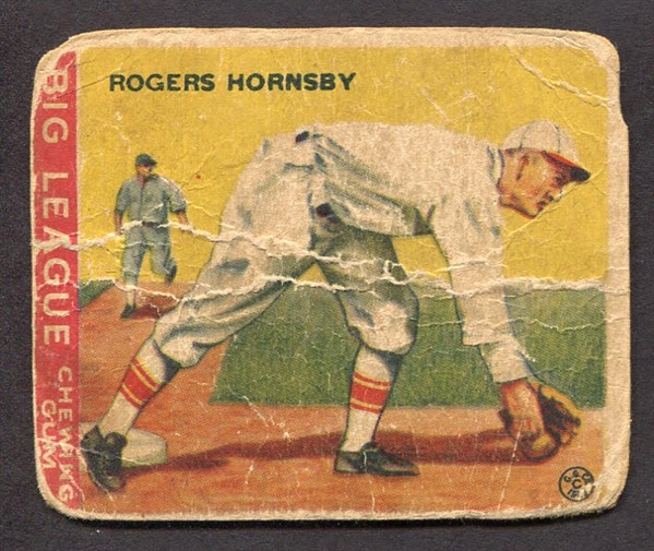 1933 Goudey #119 Rogers Hornsby 