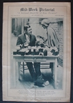 May 27, 1926 Mid-Week Pictorial with Babe Ruth on the Cover Signing Baseballs