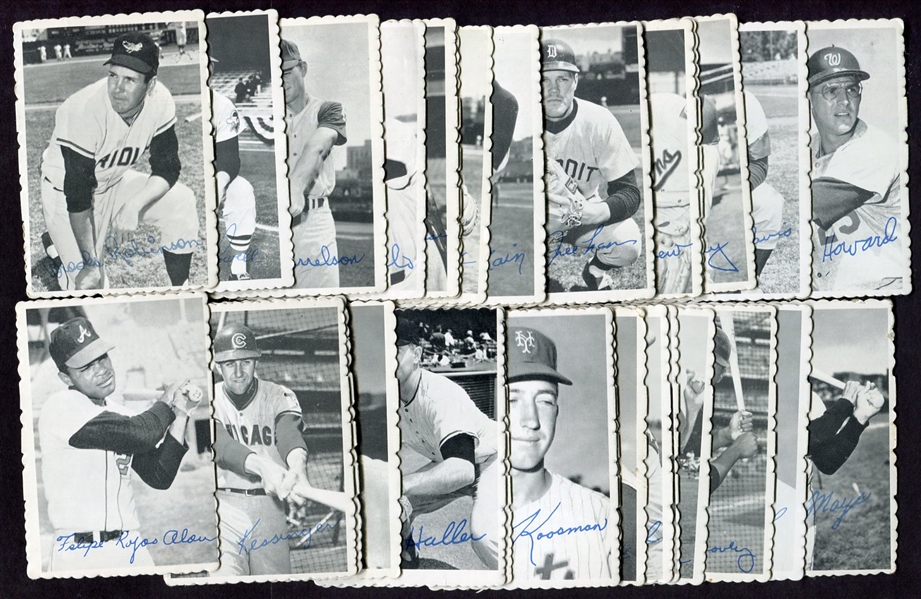 1969 Topps Deckle Edge Set of 33