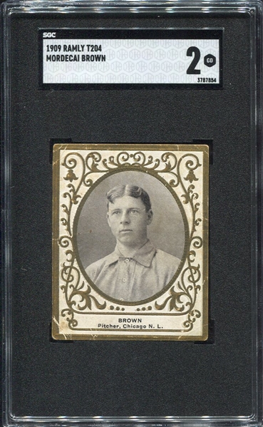 T204 Brown Chicago Cubs SGC 2