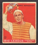 1933 Goudey #1 Benny Bengough St. Louis Browns VG+