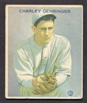 1933 Goudey #222 Charley Gehringer Detroit Tigers Missing Color!