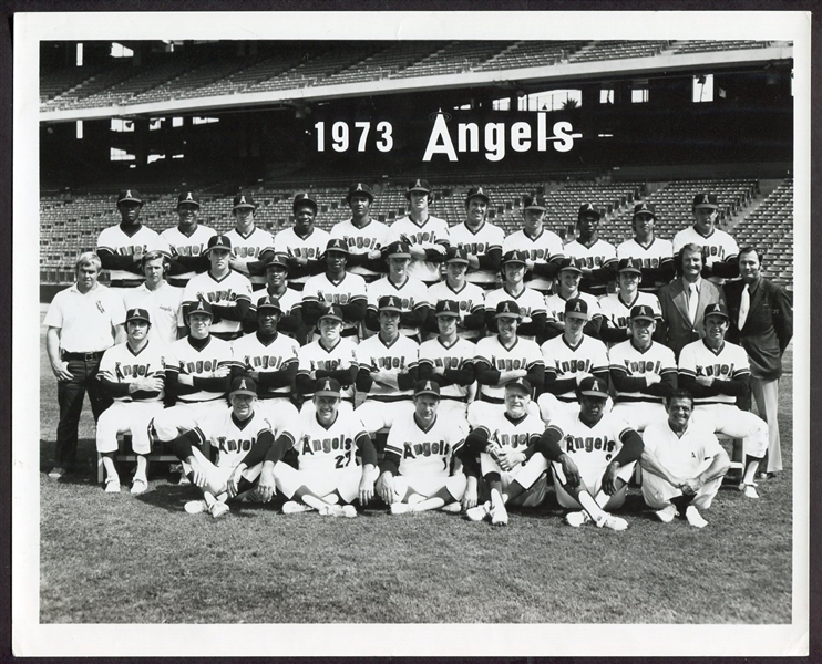 1973 California Angels Team Photograph