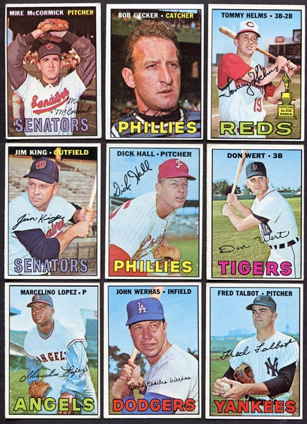 1967 Topps Lot of 20 w/Semi-His