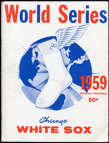 1959 Chicago White Sox World Series Program