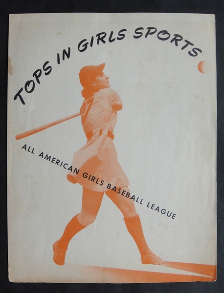 1947 All American Girls Baseball League Brochure