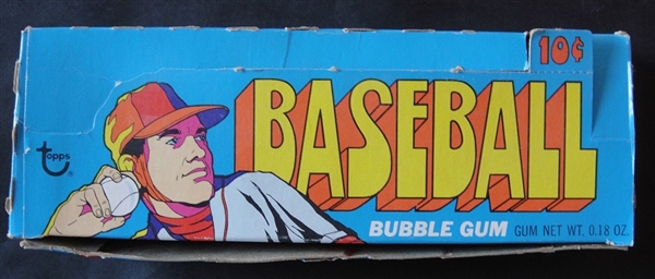 1972 Topps Baseball Display Box
