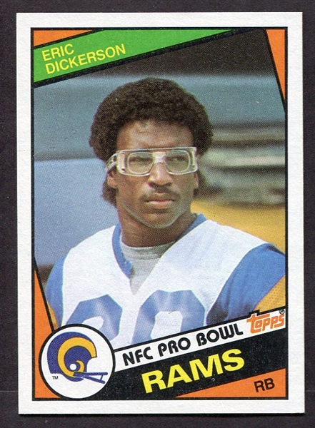 1984 Topps Eric Dickerson Rookie Card Nrmt/Mt Centered!