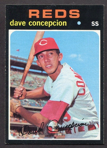 1971 Topps #14 Dave Concepcion Rookie Card Nrmt/Mt