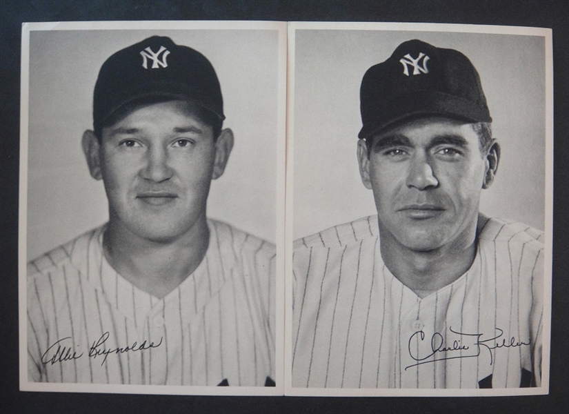 1947-49 New York Yankees Picture Pack Lot of 4 Different