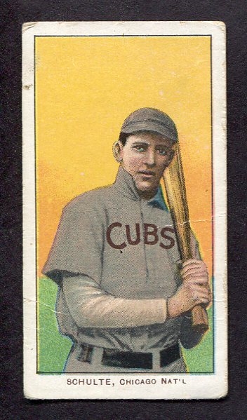 T206 Schulte Chicago Cubs Facing Front Sweet Caporal 150