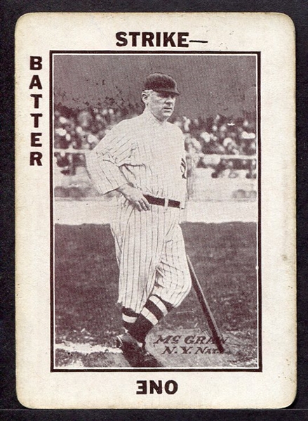 WG5 1913 National Game John McGraw New York Giants