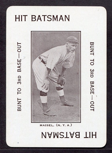 WG4 1914 Polo Grounds Fritz Maisel New York Yankees