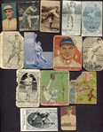 1920s-30s Type Card Lot of 14 Different w/4 HOFers
