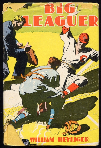 Big Leaguer 1936 Hardback by William Heylinger w/Dust Jacket