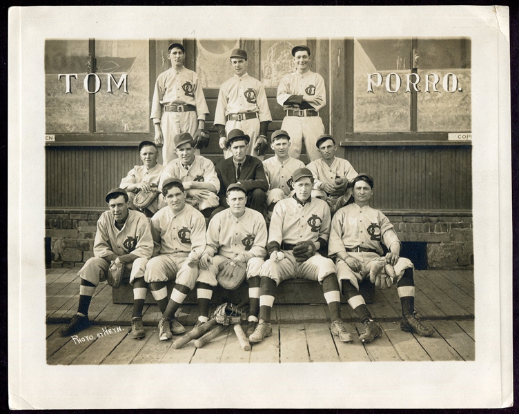 Circa 1913-14  Baseball Team Photo by Heyn Great Falls Montana
