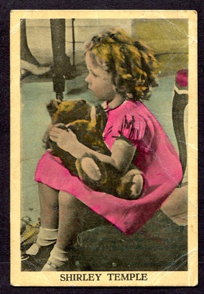 Shirley Temple Card