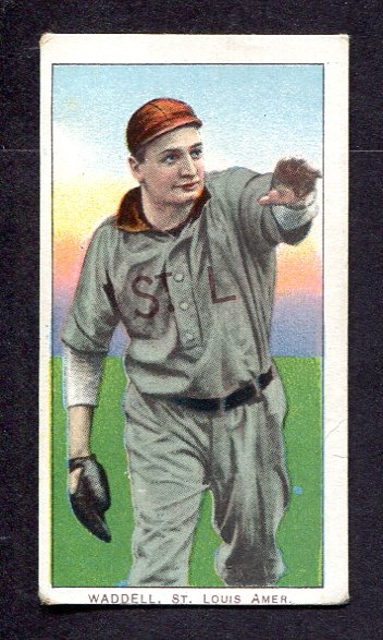 T206 Rube Waddell St. Louis Browns Throwing