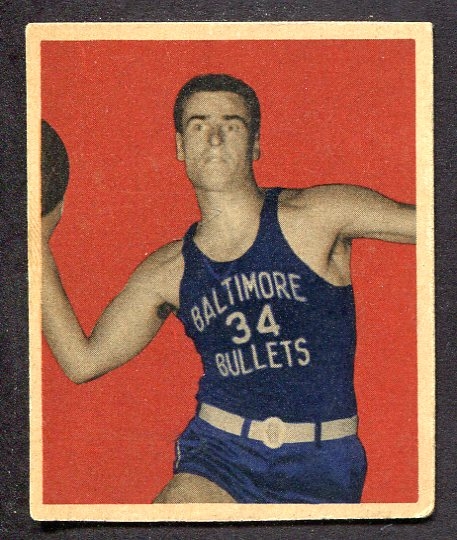 1948 Bowman Basketball #67 Leo John Mogus Baltimore Bullets