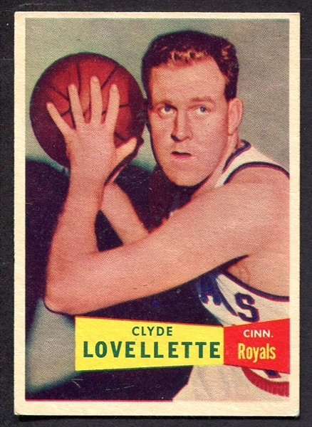 1957 Topps #78 Clyde Lovellette Cincinnati Royals