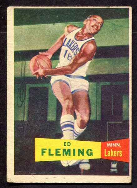 1957 Topps #79 Ed Fleming Minneapolis Lakers