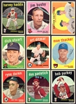 1959 Topps Lot of 57 Assorted 