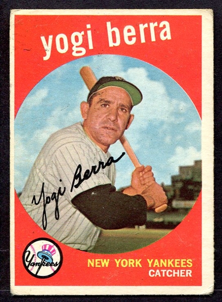 1959 Topps #180 Yogi Berra