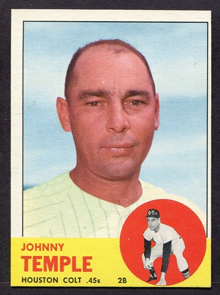 1963 Topps #576 Johnny Temple Nrmt/Mt OC
