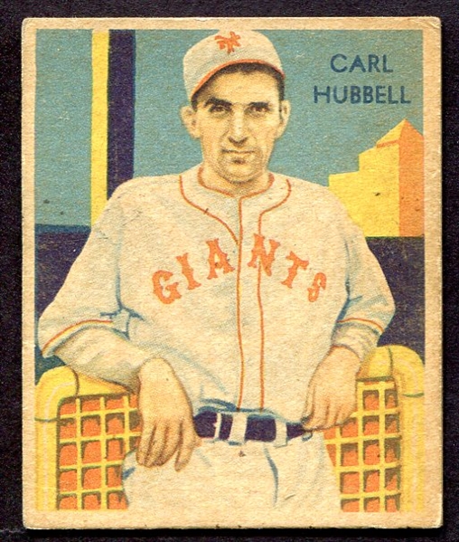 1935 Diamond Stars #39 Carl Hubbell New York Giants