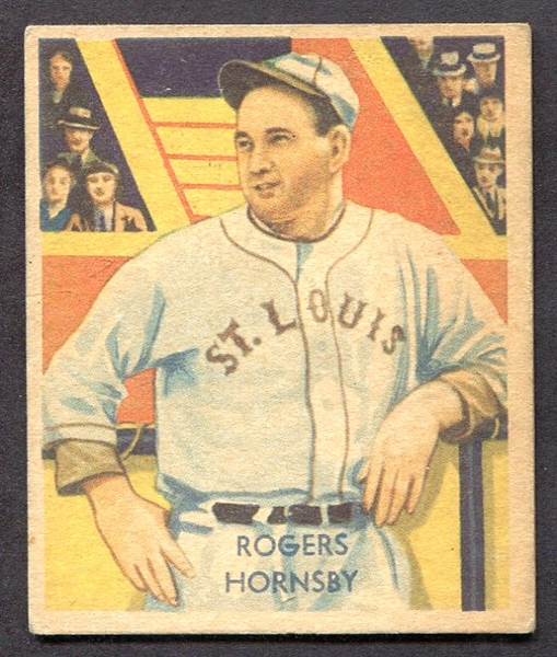 1935 Diamond Stars #44 Rogers Hornsby St. Louis Browns