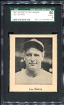 1947 Sports Exchange Lou Gehrig SGC 50