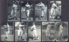 1929 Zeenut Lot of 9 Different w/Many Nicer Cards