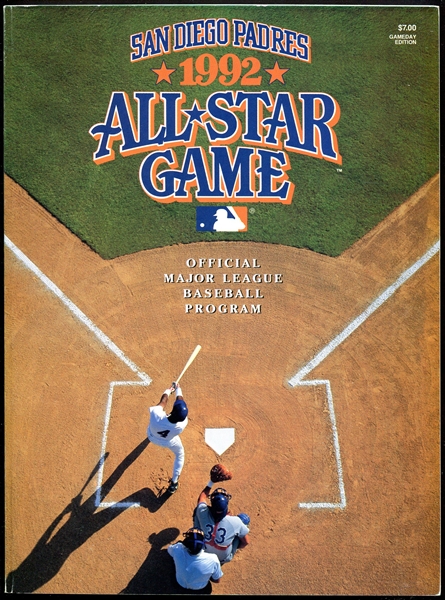 1992 All-Star Game Program