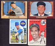 1950s-60s Baseball Card Lot of 4