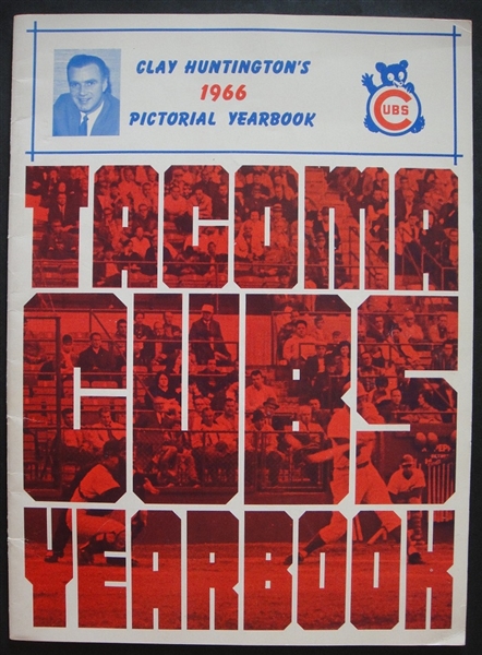 1966 Tacoma Cubs Pictorial Yearbook